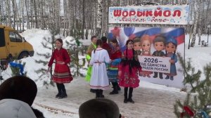 Марийский танец. Радуют Иванаевские красавицы. Видео Василия Хайбуллина