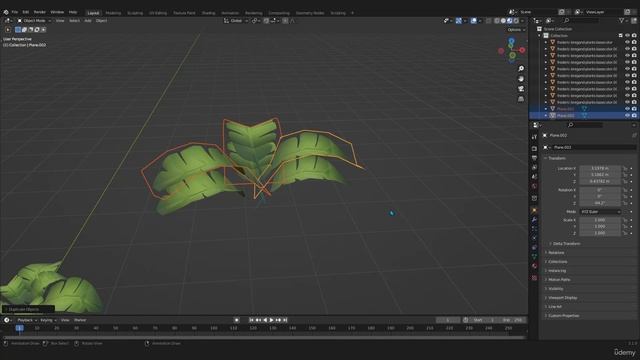 25 - How to create lowpoly plants grass using PBR material смотреть онлайн