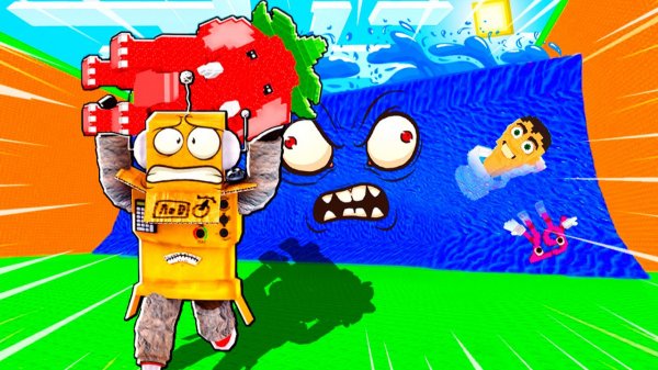 ПОБЕГ ОТ ГИГАНТСКОГО ЦУНАМИ СПАСАЯ ВСЕХ БРЕЙНРОТОВ 😱 ROBLOX Escape Tsunami For Brainrots