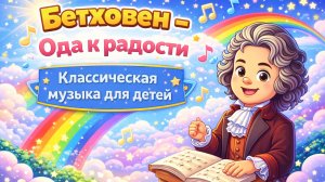 Бетховен – Ода к радости | Классическая музыка для детей