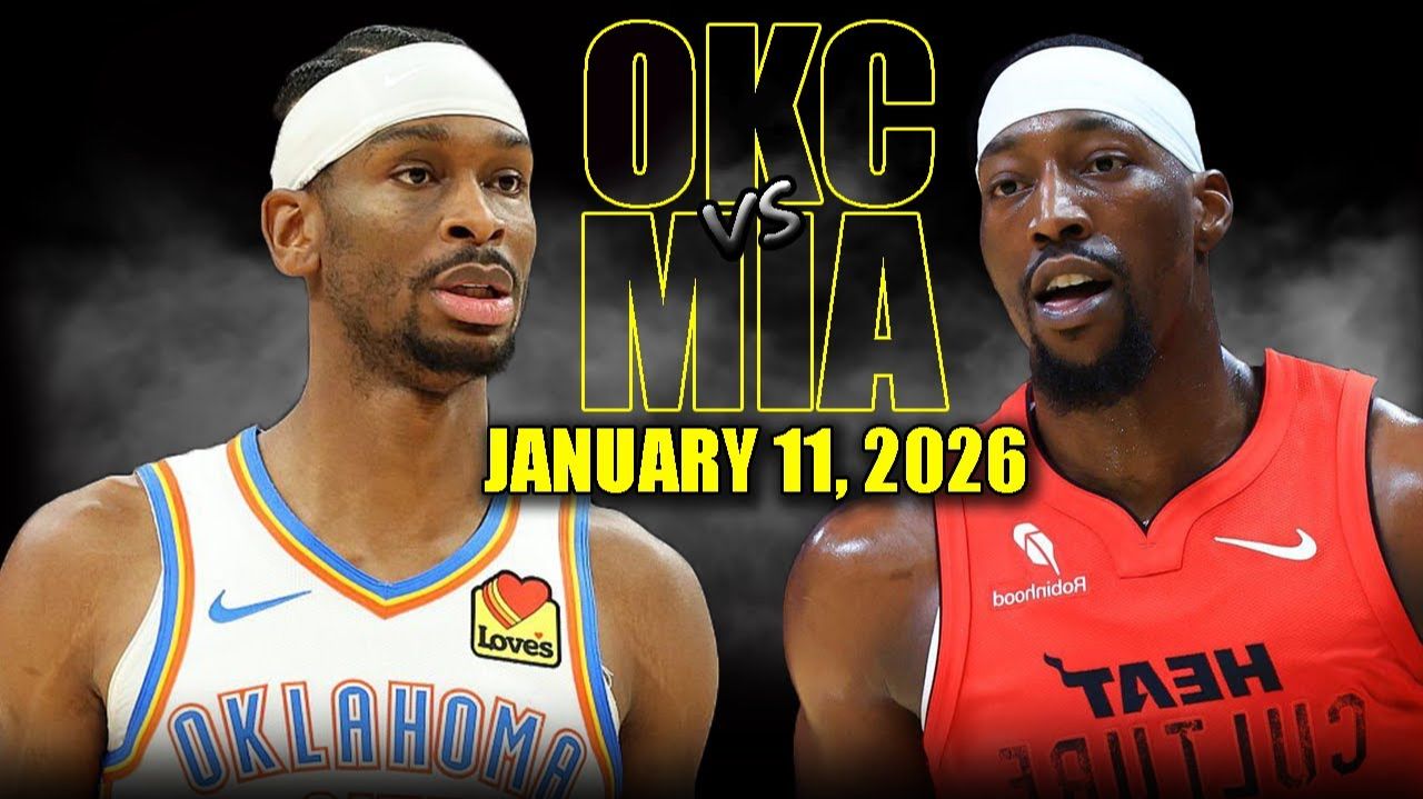 12.01.2026 | ОБЗОР МАТЧА | Оклахома-Сити Тандер - Майами Хит | Highlights смотреть онлайн