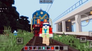 Я открываю свой собственный сервер про жд дорогу в Майнкрафт