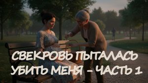 Свекровь хотела меня убить, но в итоге её сын... Первая часть