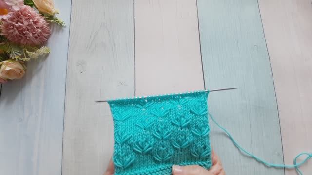 Красивый узор для джемпера, детской кофточки.. смотреть онлайн