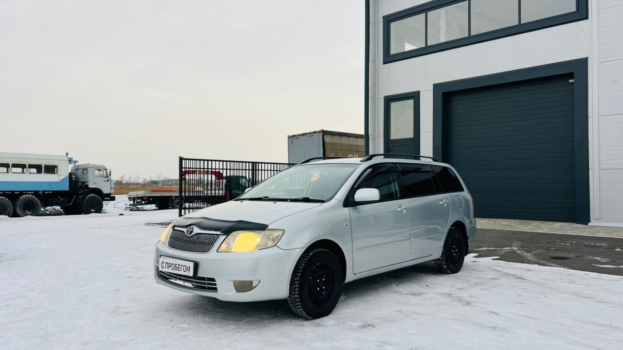 Toyota Corolla Fielder, 2004 год смотреть онлайн