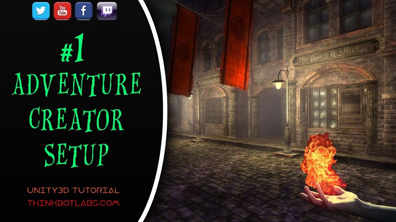 1. Adventure Creator and Scene Setup смотреть онлайн