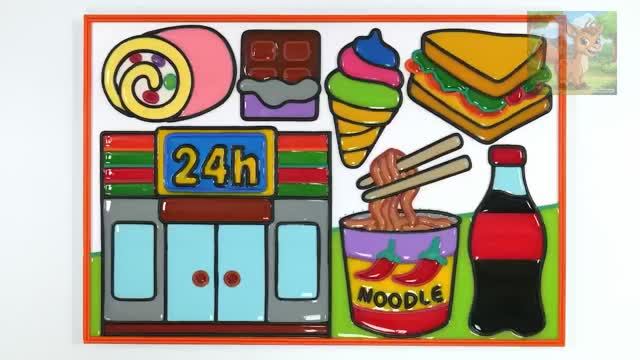 Рисующий и раскрашивающий желе. Мультики для детей смотреть онлайн