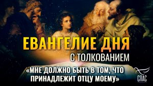 «Мне должно быть в том, что принадлежит Отцу Моему» / Евангелие дня