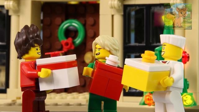 Полярный экспресс из конструктора Lego City. Мультики для детей смотреть онлайн