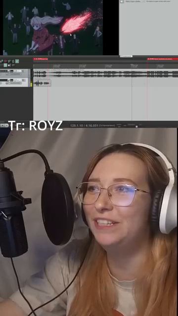 Аниме само себя не запишет анимемомент #animelover #дубляж #озвучка #диктор смотреть онлайн