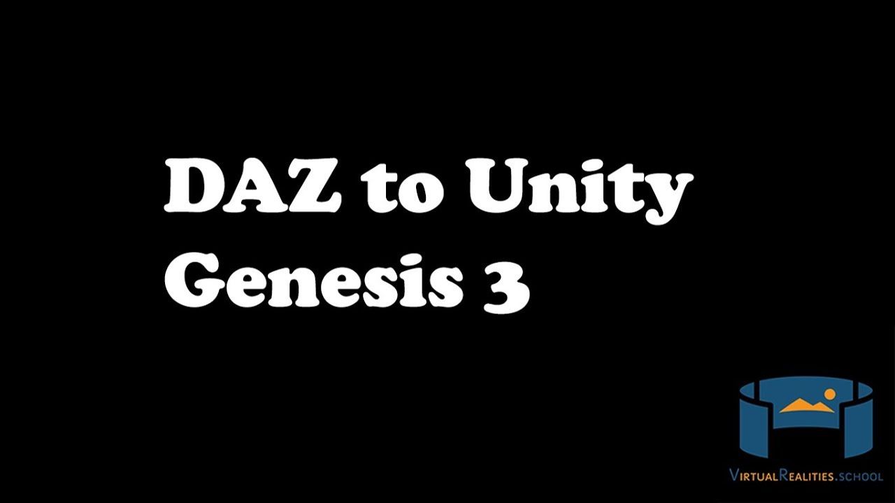 DAZ to Unity II - Genesis3 смотреть онлайн