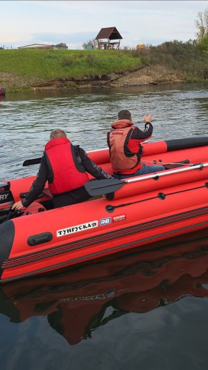 Лодки ТУНГУСКА у нас в торговом зале.