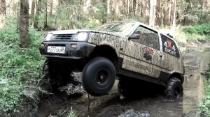 Мажорам не купить этот вездеход! Эксклюзив, КВАДРО Ока 4х4. Бездорожье, грязь