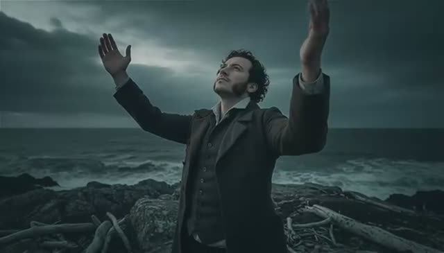 Александр Пушкин - Туча (ИИ cover аудио Suno и видео Veo3) ✨ смотреть онлайн