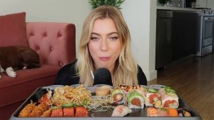Mukbang ASMR|Подписывайтесь на канал🍣✨ 💜✨