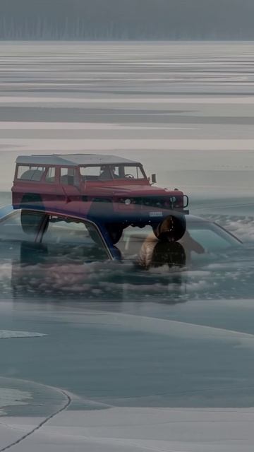 Машины уходят под лёд смотреть онлайн