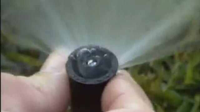 Настройка форсунок Van от Rain Bird