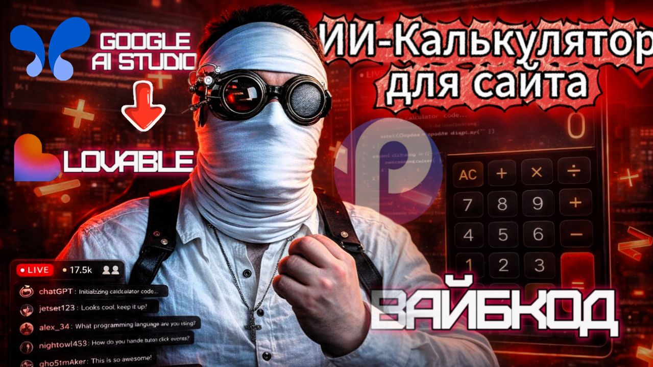 #8 ПРИЛОЖЕНИЯ ЧЕРЕЗ ИИ Калькулятор в прямом эфире ВАЙБКОД #нейросети #подкаст #сайт #suno #vibecode