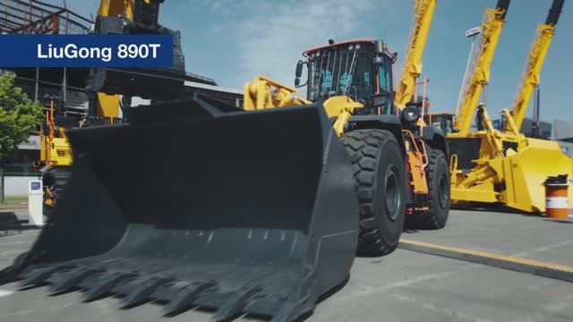 Обзор колёсного погрузчика LiuGong 890T