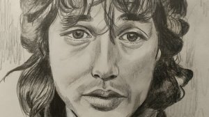 портрет Виктора Цоя