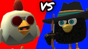 🦴ЧЕРНЫЙ ГУСЬ ПРОТИВ ПЛАЧУЩЕЙ КУРИЦЫ ПАРОДИЯ ОТ МЕНЯ ЧИКЕН ГАН | CHICKEN GUN |😱