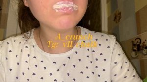 Мокрый мел в Сливочной пасте😋