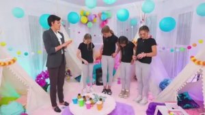 Лайк Крошки Настя пижамная вечеринка