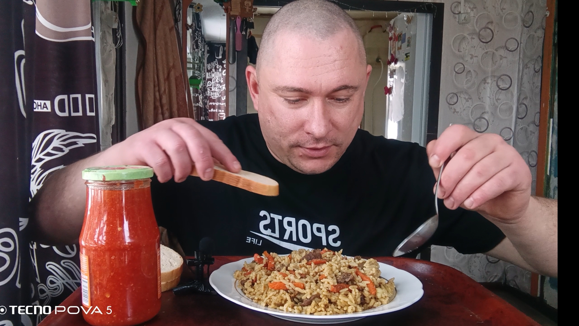 мукбанг/вкусняшки/Плов с говядиной/ смотреть онлайн