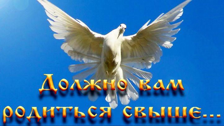 "ДОЛЖНО ВАМ РОДИТЬСЯ СВЫШЕ..." О неизменных стезях Господа Святого Духа. 1 часть. смотреть онлайн