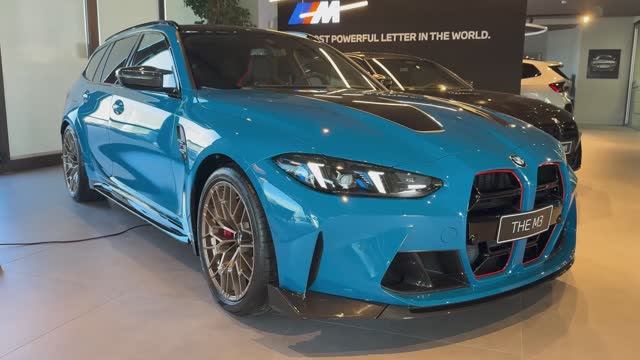 BMW M3 CS Touring 2026 - Интерьер и Экстерьер смотреть онлайн