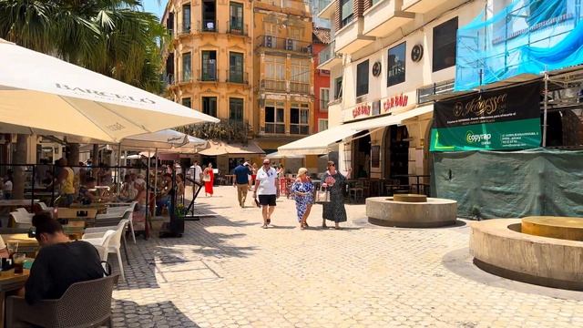 Прогулка по Малаге лето море и жизнь на юге Испании ☀️ смотреть онлайн