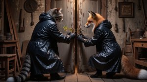 Алиса и Базилио днём служат в полиции, а по ночам выходят на дело _ AI cabaret rock фантасмагория