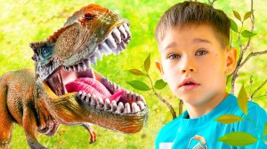 Динозавры в парке? Мы прогулялись по Юрскому парку.