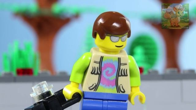 Запуск космического челнока Lego City Space Shuttle. Мультики для детей смотреть онлайн