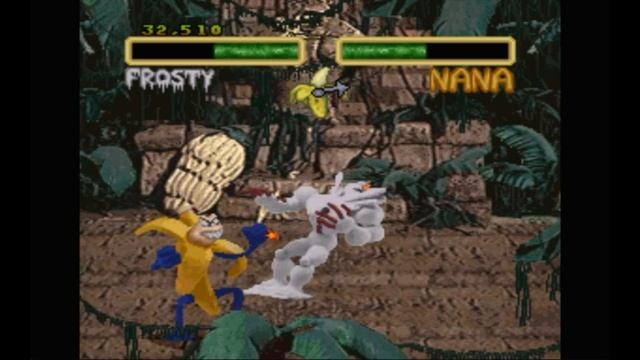 Super Nintendo (Snes) 16-bit Clay Fighter 2 Judgment Clay Battle №3 Frosty Vs Nana смотреть онлайн