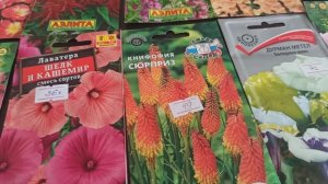 Вот такие семена цветов буду сеять в этом году.