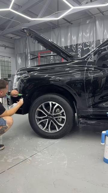 Защита зон риска Haval H5 полиуретановой плёнкой