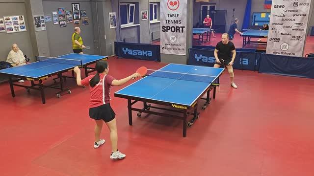 Ноговицина А. (526) - Звергздин А. (680) 08.01 настольный теннис Любительский турнир смотреть онлайн