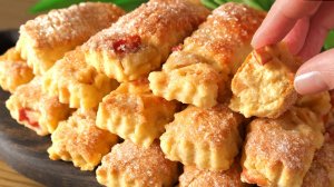 2 яблока и 10 минут! Яблочное печенье | Простой и вкусный рецепт!