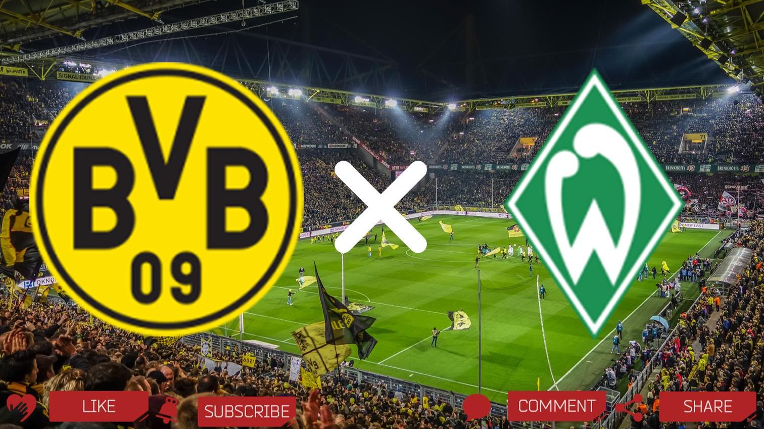 Боруссия Дортмунд - Вердер | Текстовая трансляция смотреть онлайн