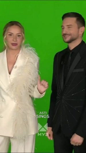 👑ANNA ASTI на съёмках новогоднего чарта для МУЗ-ТВ