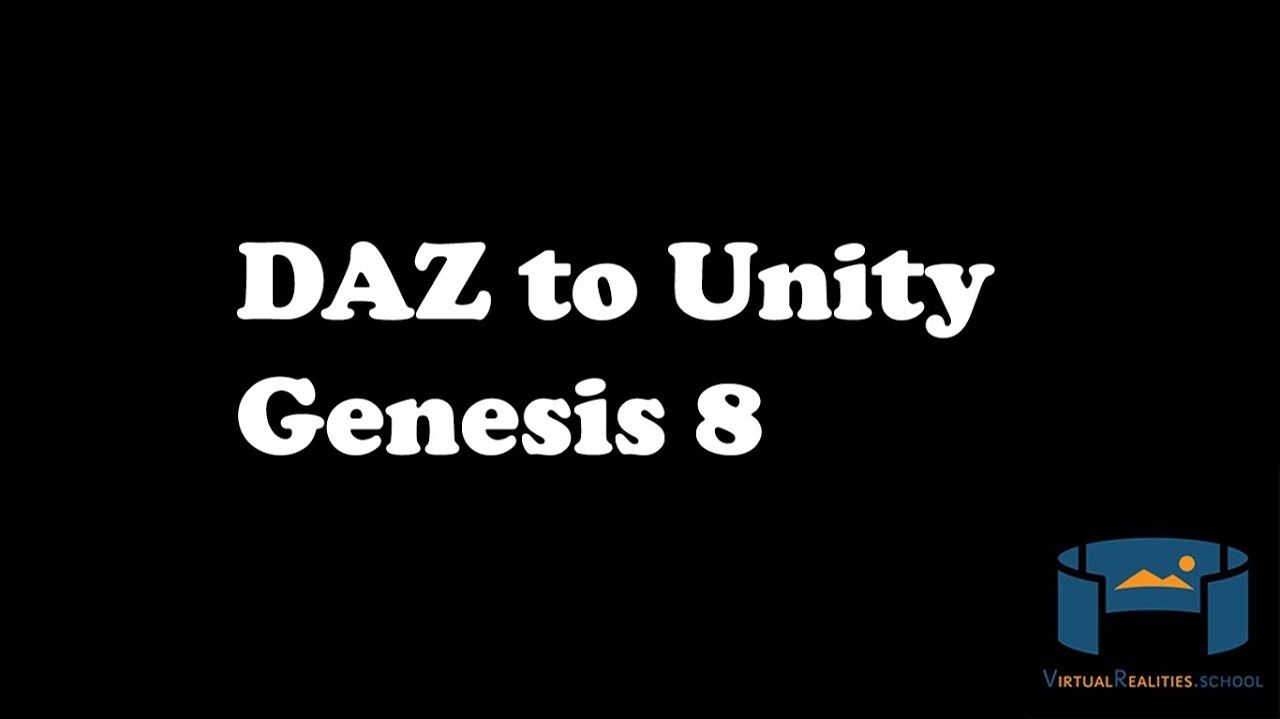 DAZ to Unity - Genesis 8 character смотреть онлайн
