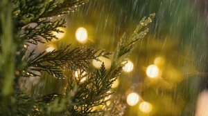 🌨️✨ Успокаивающая атмосфера дождя | Мягкий звук дождя для сна, учёбы, медитации и глубокого релакса