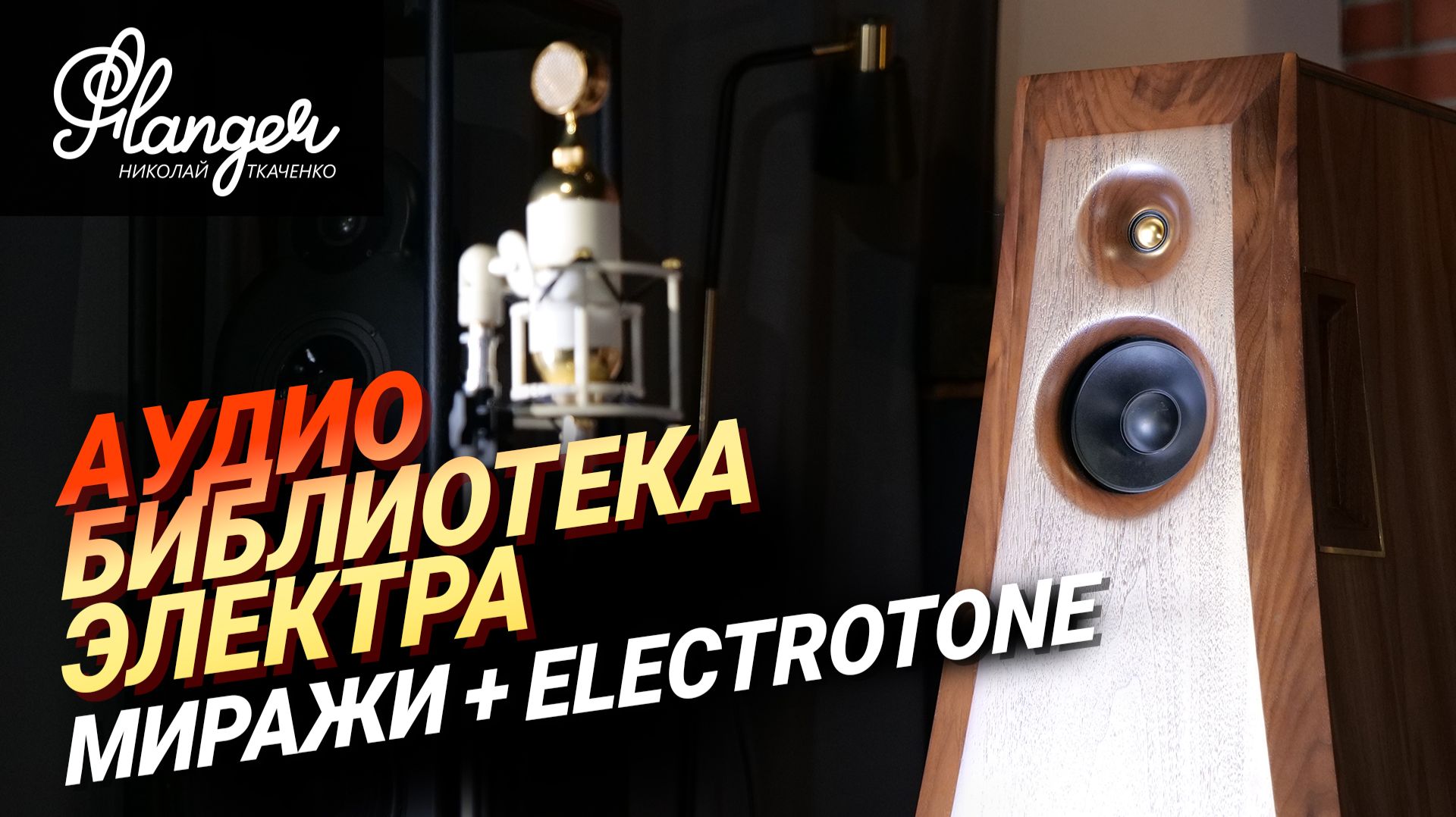 Аудио библиотека Электра - Миражи с усилителем Electrotone и акустическими кабелями Zonotone смотреть онлайн