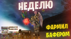 Бафер фармит неделю в Lineage 2 Main. Сможет заработать?