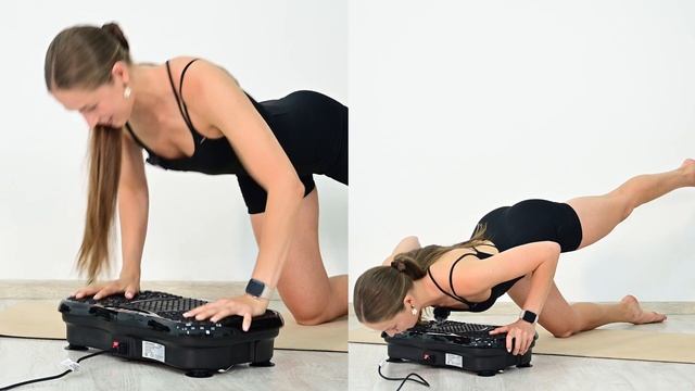 Домашняя тренировка на виброплатформе для похудения | смотреть онлайн