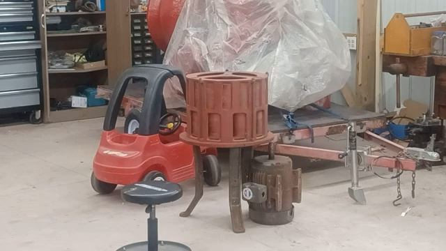 Раскручивание ротора сирены Decot Red Arrow Model 12 (10/15) с помощью лески. смотреть онлайн