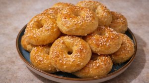 Творожно-сырные колечки — быстрый и очень вкусный рецепт