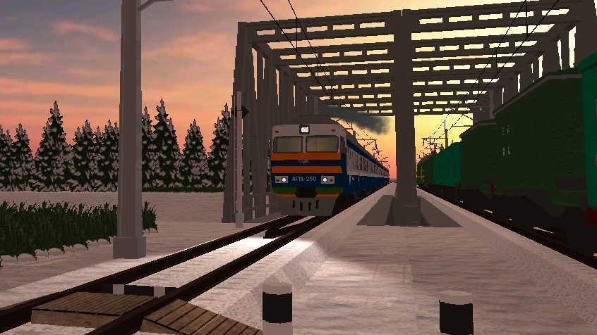 Проезжающие поезда в игре SkyRail (часть 3) смотреть онлайн