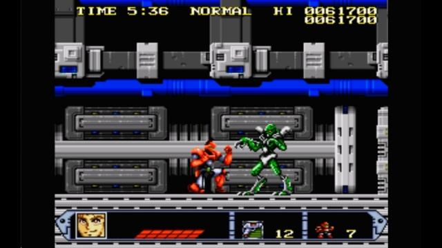 Super Nintendo (Snes) 16-bit Armored Police Metal Jack Stage 3 Прохождение смотреть онлайн
